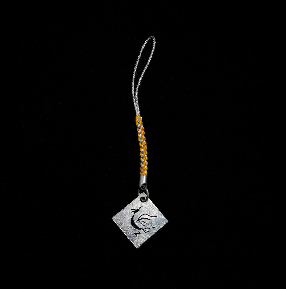 Pure silver Four Gods Netsuke