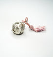 Silver incense ball with cherry blossom design
