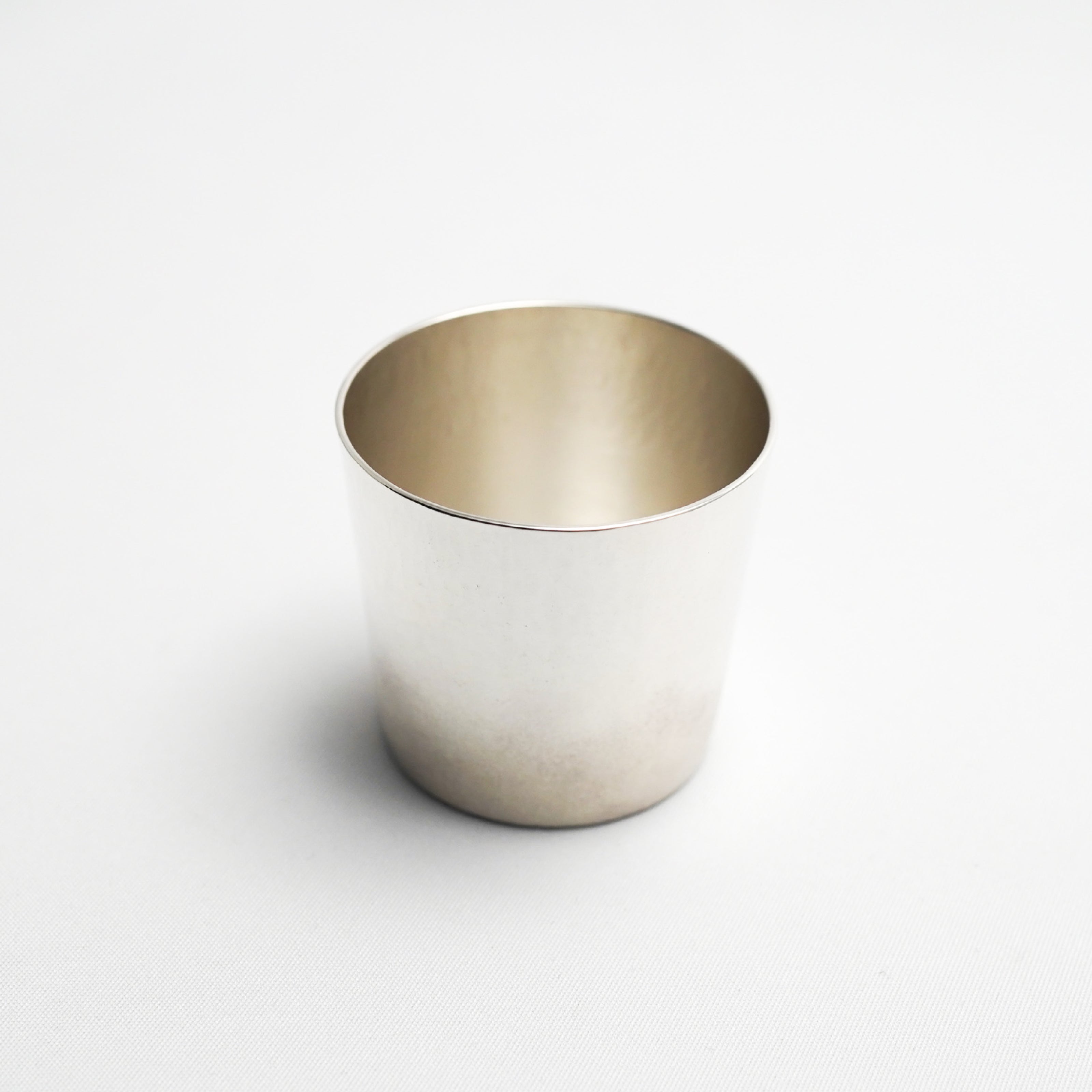 Pure silver sake cup 